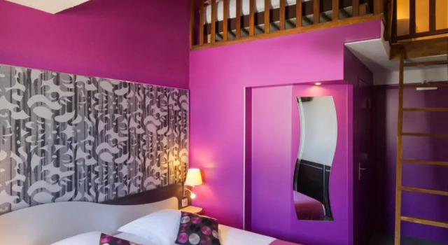 Семейный номер Standard Мансарда Relais St Eloi, Sure Hotel Collection by Best Western