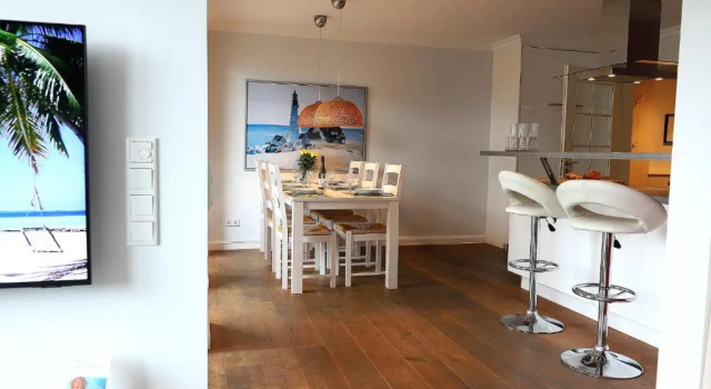 Brandenburger Straße 5b, Whg.23, Забронировать Апартаменты/квартира Вестерланд Зильт-Ост, рядом с Фридрихштрассе
