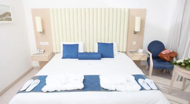 Двухместный номер Standard с частичным видом на море Vrissiana Boutique Beach Hotel