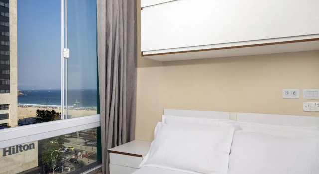 Rio Rentals 021 - C010 Studio vista mar, Забронировать Отель Отели штата Рио-де-Жанейро 3 звезды, 3*
