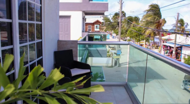 Двухместный номер Deluxe с видом на море Barefoot Caye Caulker Hotel