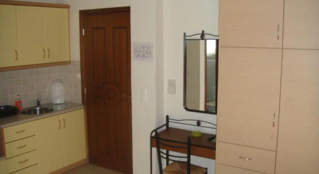 Студия с балконом и с красивым видом из окна Tsertos Apartments