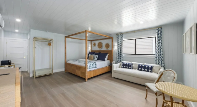 Двухместный люкс Luxury рядом с пляжем Seabreeze at Anna Maria Island Inn
