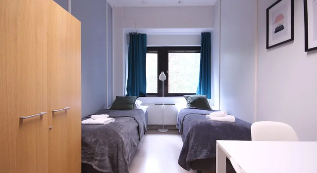 Двухместный номер Smart Forenom Private Rooms Espoo Kilo