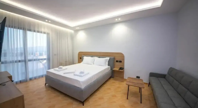 Трёхместный номер Deluxe с балконом и с видом на море Hotel Sea Breeze