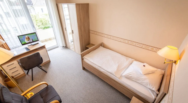 Одноместный номер Superior с балконом Hotel Krupp