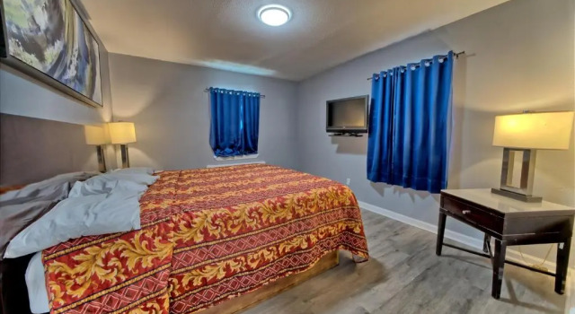 Апартаменты c 1 комнатой с видом на бассейн Aqua View Motel