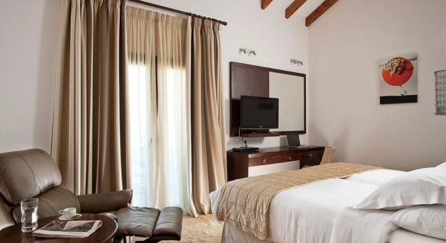 Одноместный номер Standard с балконом Отель Kalavrita Canyon Hotel & Spa