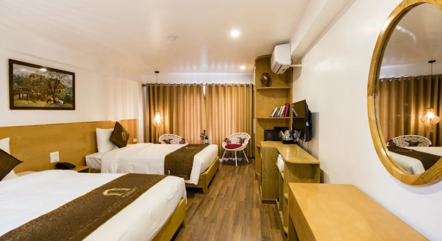 Номер Deluxe Beautiful Sapa Hotel