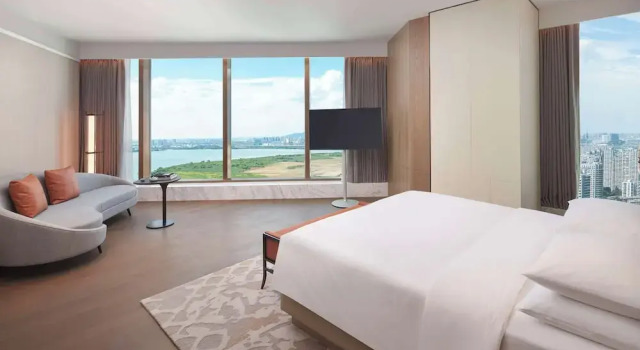 Двухместный люкс Executive с видом на озеро Hyatt Regency Changshu Kuncheng Lake