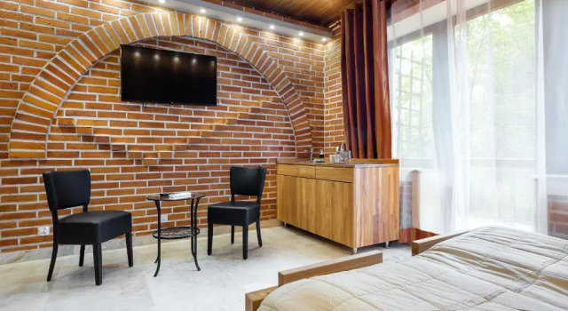 Двухместный номер Deluxe с балконом Krowoderska Apartments