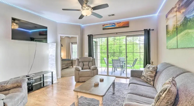 Апартаменты 6 Mi to Branson Strip! Dog-friendly Golf Condo