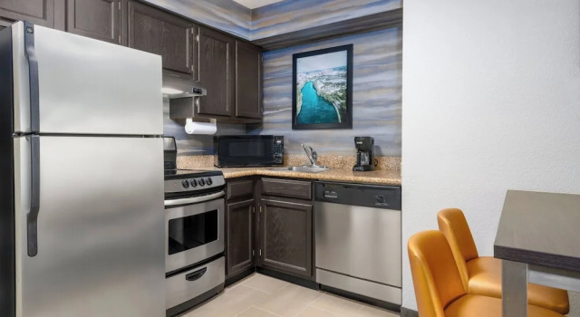 Двухместный номер Standard с 2 комнатами Residence Inn Indianapolis Downtown on the Canal
