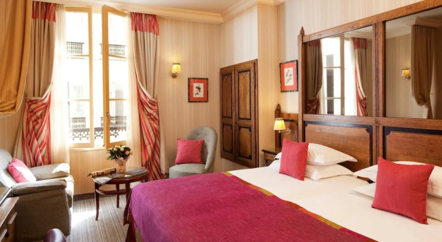 Двухместный номер Deluxe Au Manoir Saint Germain