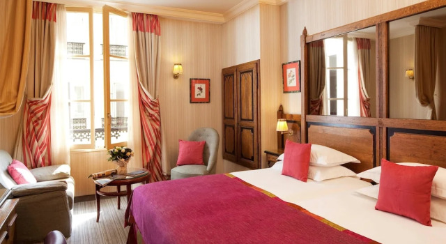 Двухместный номер Deluxe Au Manoir Saint Germain