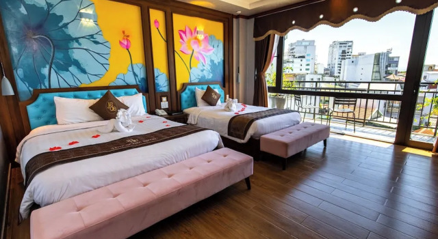 Трёхместный семейный номер Standard Jade Scene Hotel