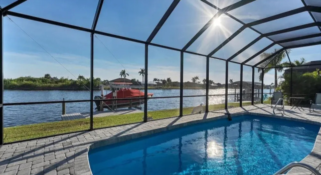 South Gulf Cove 2 Bedroom Canal Pool Home 2 Home