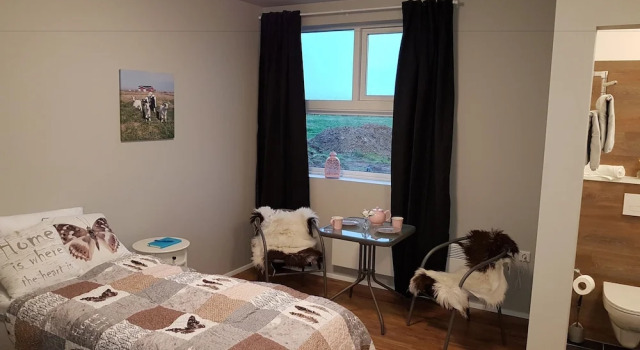 Студия Luxury с видом на горы Skálatjörn Guesthouse