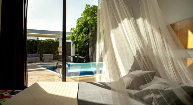 Вилла Casa Yuna with heated pool in El Roque