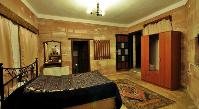 Трёхместный номер Standard c 1 комнатой с балконом и с красивым видом из окна Duru Hotel Cappadocia