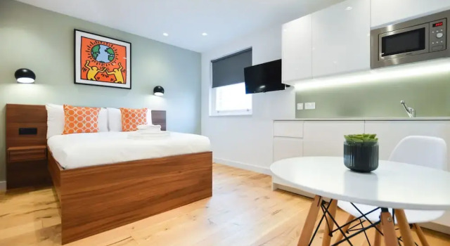 Студия Deluxe Shepherds Bush Green Serviced Apartments by Concept Apartments