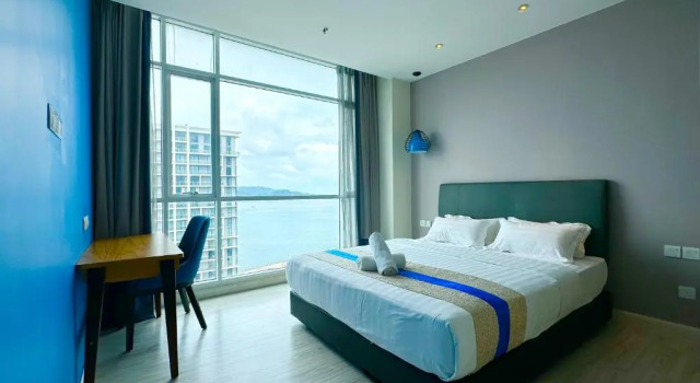 Апартаменты с 2 комнатами M Centro City Centre @ Gaya Street by Sunset Seaview Vacation Condos