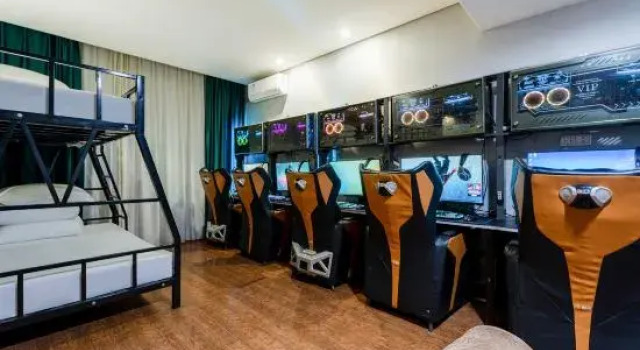 Кровать в общем номере Dongshang Hotel (Yuncheng Nanfeng Plaza)