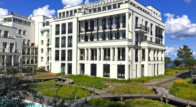 Villa Philine - Penthouse 28 mit Panoramablick, Pool, SPA & Kamin, Забронировать Вилла Отели Остзебад-Зеллин с бассейном, рядом с Спа-центр Inselparadies, Бассейн