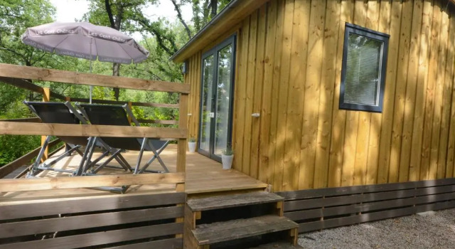 Шале c 1 комнатой Camping Les Cent Chênes