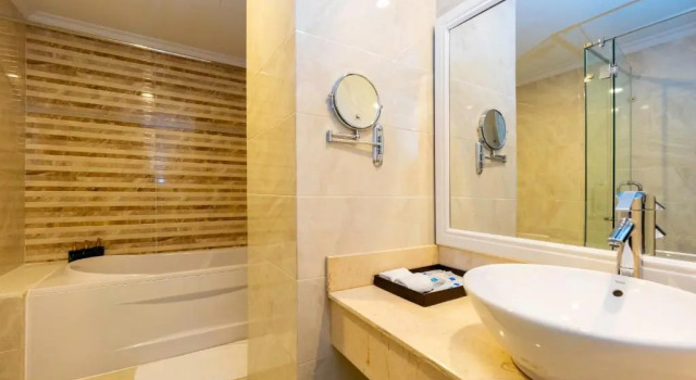 Двухместный номер Deluxe с видом на море Thien Thanh Resort