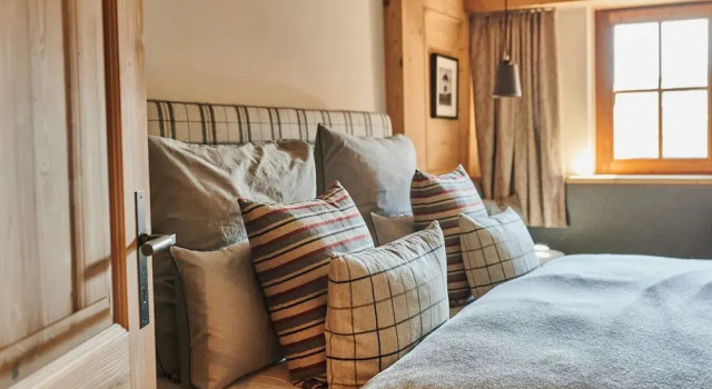 Двухместный номер Comfort Serviced Luxury Chalet Evi, Ski-in Ski-out