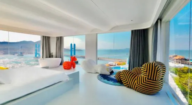 Люкс Shengsi Shengshan Island Yicheng Light Luxury Sea View Homestay