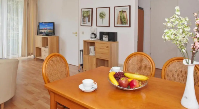 Апартаменты c 1 комнатой Aparthotel Tropenhaus Bansin