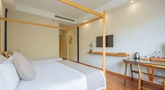 Семейный люкс Floral Wutong Garden Tea Pavilion Book House Water Town Boutique Stay (Keyan Scenic Area)