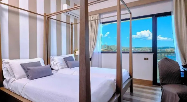 Двухместный номер Superior с балконом и с красивым видом из окна Hotel Martini Olbia