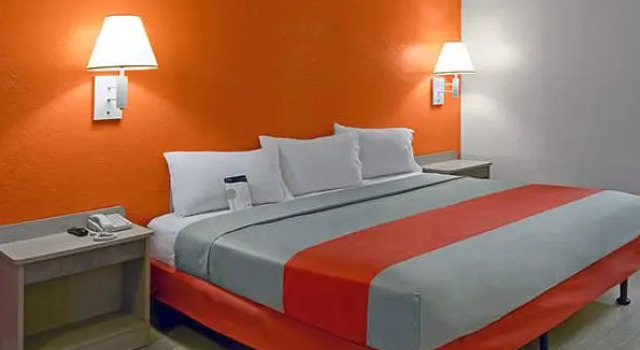 Кровать в общем номере Motel 6 Lehi, UT - Thanksgiving Point