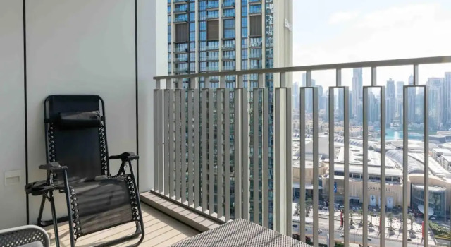 Апартаменты Regal 3BR Maid w Burj Khalifa View Balcony