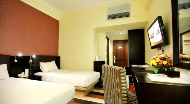 Deluxe Kahden hengen huone Pandanaran Hotel