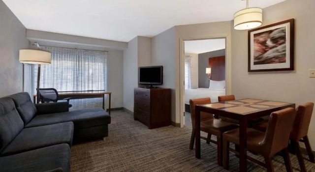 Люкс с 2 комнатами Residence Inn Glenwood Springs