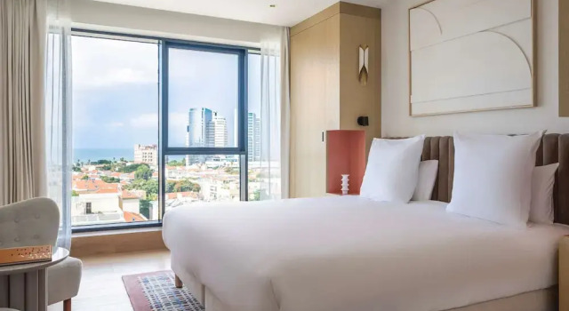 Двухместный номер Executive с видом на море Elkonin Tel Aviv - MGallery Hotel Collection