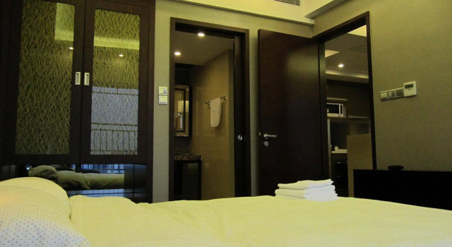 Zhenxiangjia Serviced Apartment, Boek Appartement Hotels in Guangdong met parkeren, Parkeren