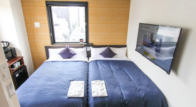 Двухместный номер Standard HOTEL LiVEMAX Kyoto Teramachidori