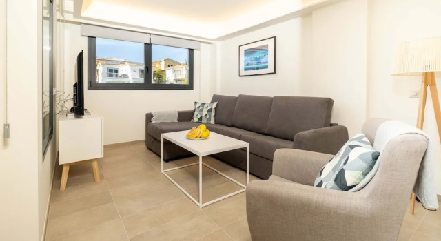 Апартаменты Comfort с 2 комнатами с видом на бассейн Apartments Sydenbygg Arguineguin