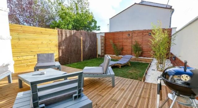Апартаменты Cognac Centre - 3 chambres - Terrasse & jardin