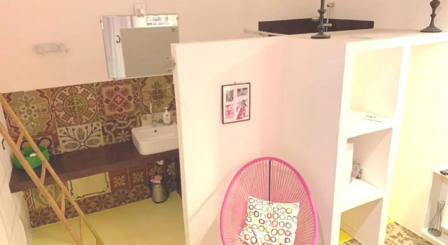 2 bedrooms appartement with sea view balcony and wifi at Castellammare del Golfo 1 km away from the beach C
