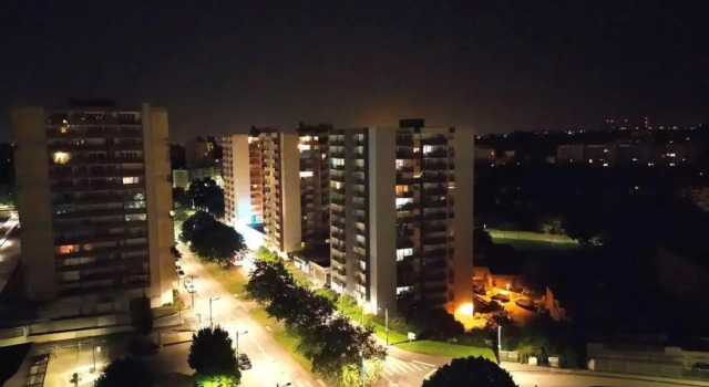 Appartement avec belle vue dégagée du 11e étage