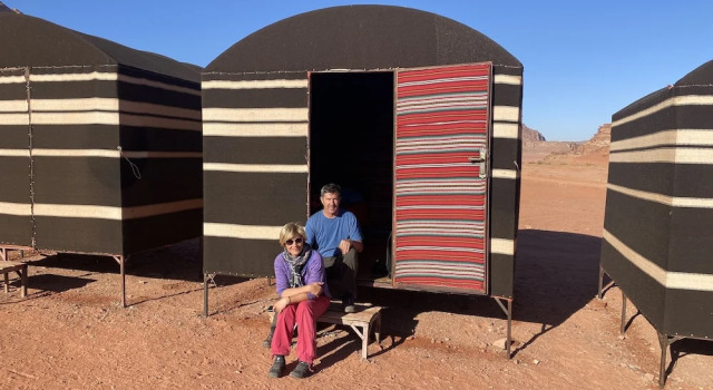 Тент с 2 комнатами Bedouin Sunrise camp