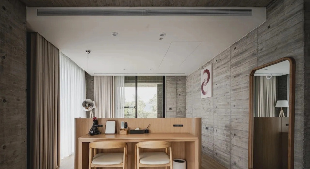 Двухместный номер Luxury с балконом The O Villa Yuanshan