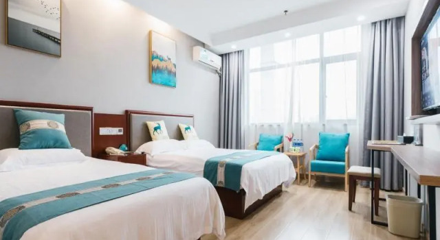 Номер Standard с видом на улицу GreenTree Inn Huangshan Tunxi Old Street Hotel