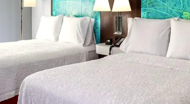 Четырёхместный номер Standard Hampton Inn & Suites Rockingham